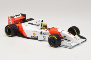 McLaren MP4/8 Ford #8 A. Senna Winner European GP 1993 Minichamps 1:18 540931818 Diecast - image 7 of 7