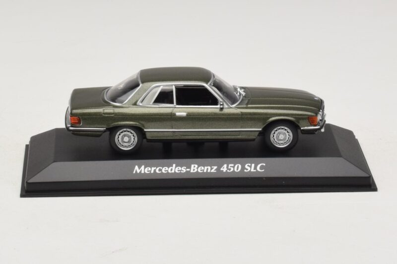 Mercedes 450 SLC C107 Dark Green Metallic Maxichamps 1:43 Mercedes 450 SLC C107 Dark Green Metallic Maxichamps 1:43 940033420 Diecast