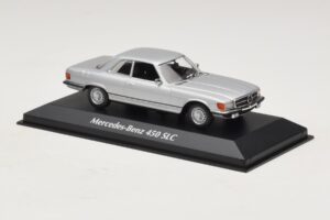 Mercedes 450 SLC C107 Silver Maxichamps 1:43 940033421 Diecast - image 3 of 4
