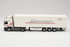 Mercedes Actros 1844LS Koffersattelzug Hammer Aachen Minichamps 1:43 499039105 Diecast - image 3 of 6
