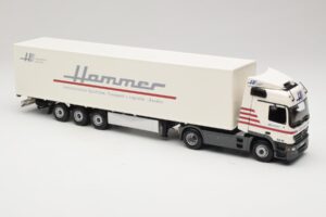 Mercedes Actros 1844LS Koffersattelzug Hammer Aachen Minichamps 1:43 499039105 Diecast - image 4 of 6