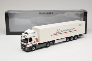 Mercedes Actros 1844LS Koffersattelzug Hammer Aachen Minichamps 1:43 499039105 Diecast - image 6 of 6
