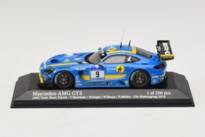 Mercedes AMG GT3 Black Falcon #9 Y. Buurman / M. Engel 24 Hours of Nurburgring 2016 Minichamps 1:43 437163009 Diecast