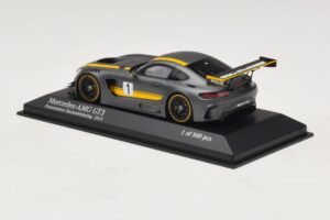 Mercedes AMG GT3 Presentation Hockenheimring 2015 Minichamps 1:43 437163001 Diecast - image 3 of 4