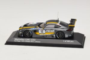 Mercedes AMG GT3 Test Team #16 VLN Winner 3 October 2015 Minichamps 1:43 437163016 Diecast