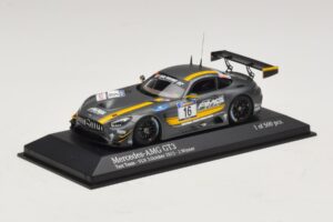 Mercedes AMG GT3 Test Team #16 VLN Winner 3 October 2015 Minichamps 1:43 437163016 Diecast - image 2 of 4