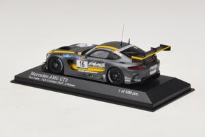 Mercedes AMG GT3 Test Team #16 VLN Winner 3 October 2015 Minichamps 1:43 437163016 Diecast - image 3 of 4