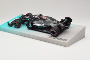 Mercedes AMG Petronas W11 EQ Performance #44 L. Hamilton 91st F1 Win Eifel GP 2020 Minichamps 1:18 113201144 Diecast - image 5 of 6