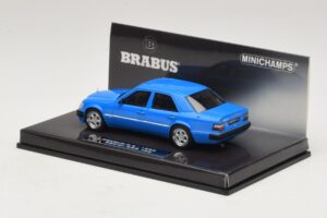 Mercedes Brabus 6.5 500E W124 Blue Minichamps 1:43 437032502 Diecast - image 3 of 5