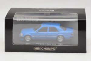 Mercedes Brabus 6.5 500E W124 Blue Minichamps 1:43 437032502 Diecast - image 5 of 5