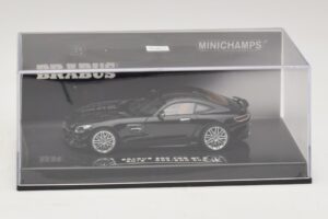 Mercedes Brabus 600 GT S C190 Black Minichamps 1:43 437032520 Diecast - image 4 of 5
