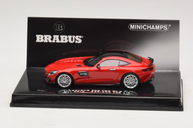 Mercedes Brabus 600 GT S C190 Red Minichamps 1:43 437032521 Diecast