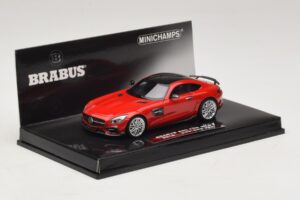 Mercedes Brabus 600 GT S C190 Red Minichamps 1:43 437032521 Diecast - image 2 of 5