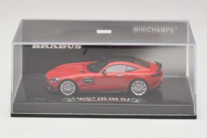 Mercedes Brabus 600 GT S C190 Red Minichamps 1:43 437032521 Diecast - image 4 of 5