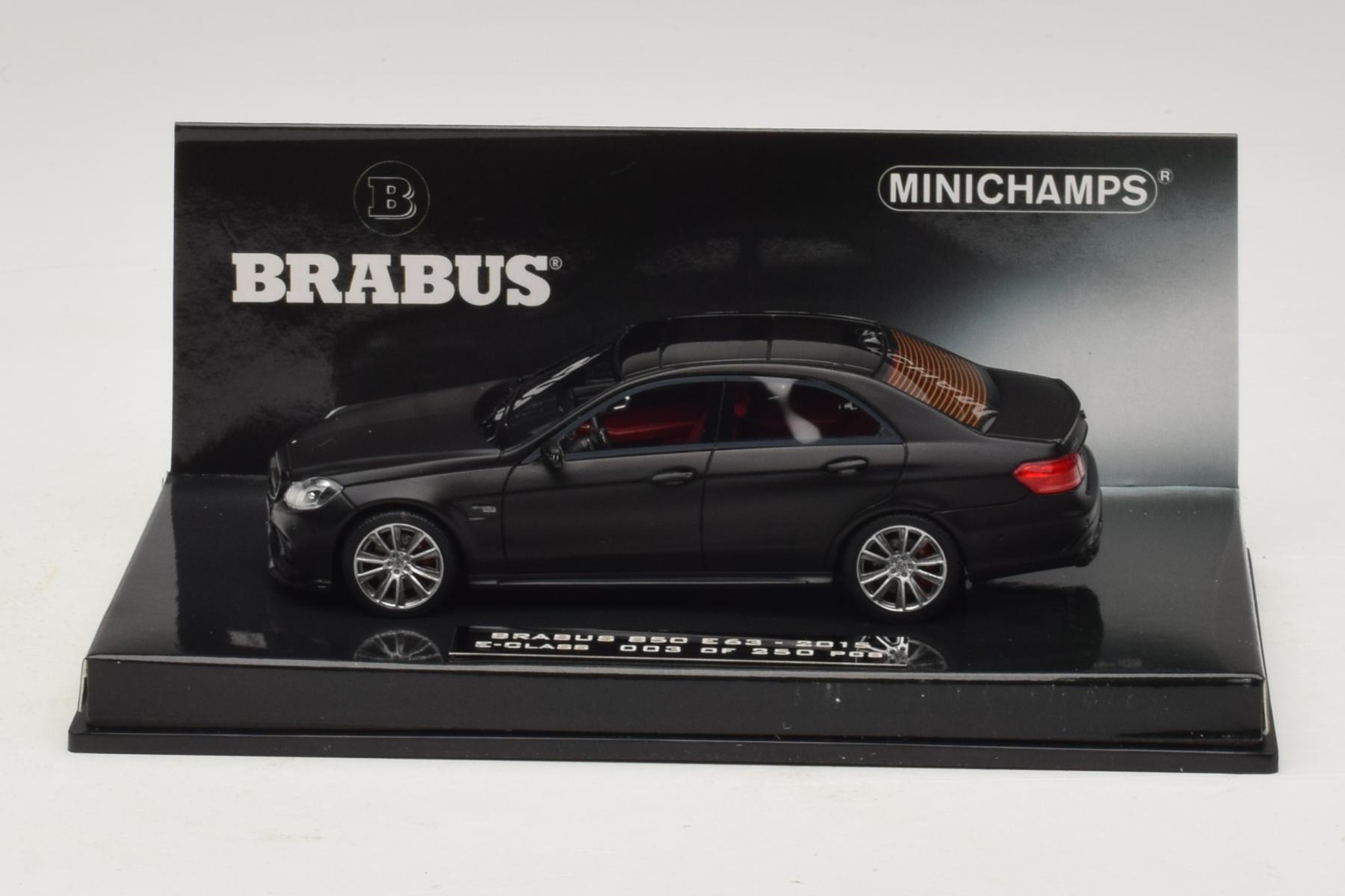 Minichamps Mercedes Brabus 850 E63 1:43 Matt Black