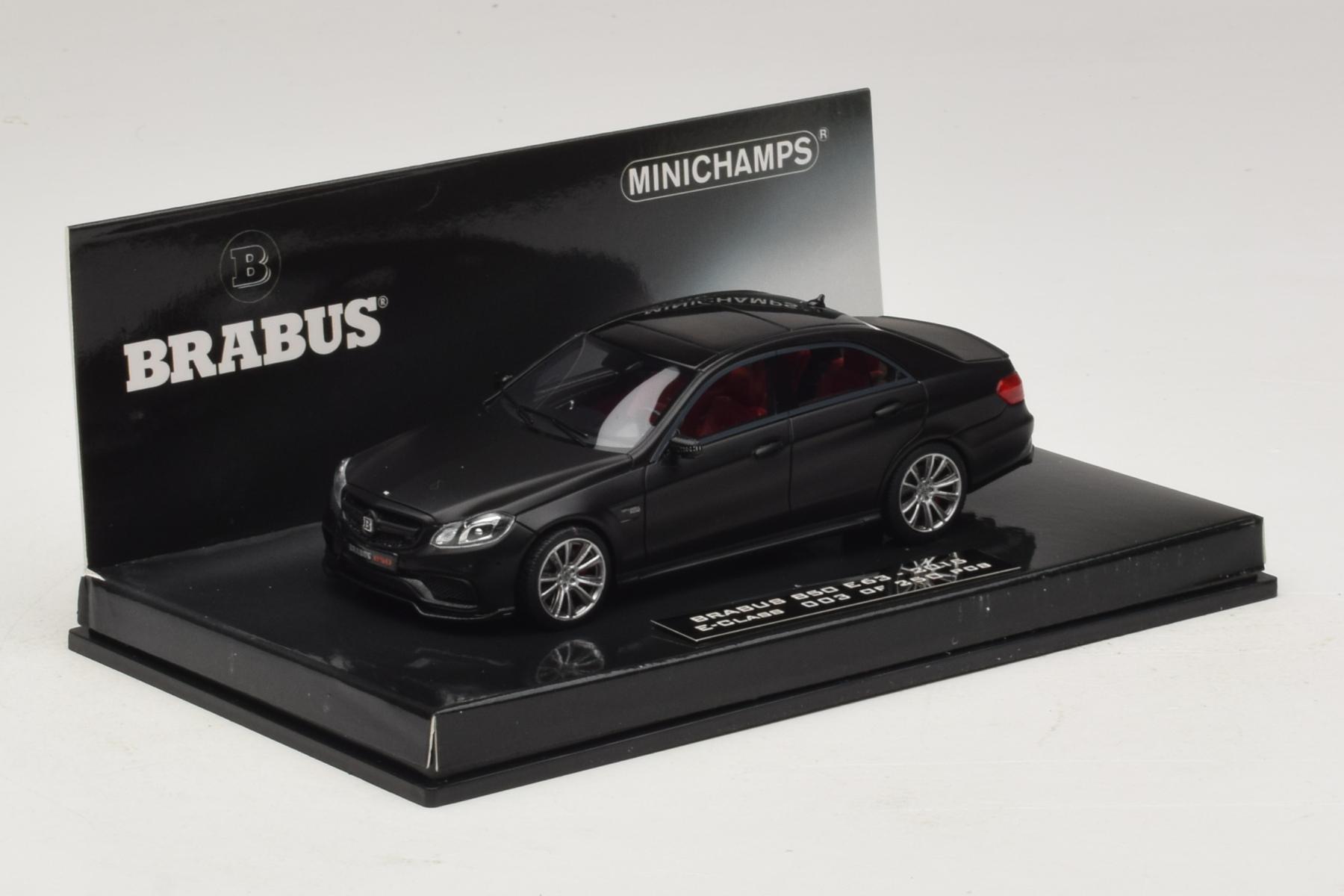 Minichamps Mercedes Brabus 850 E63 1:43 Matt Black