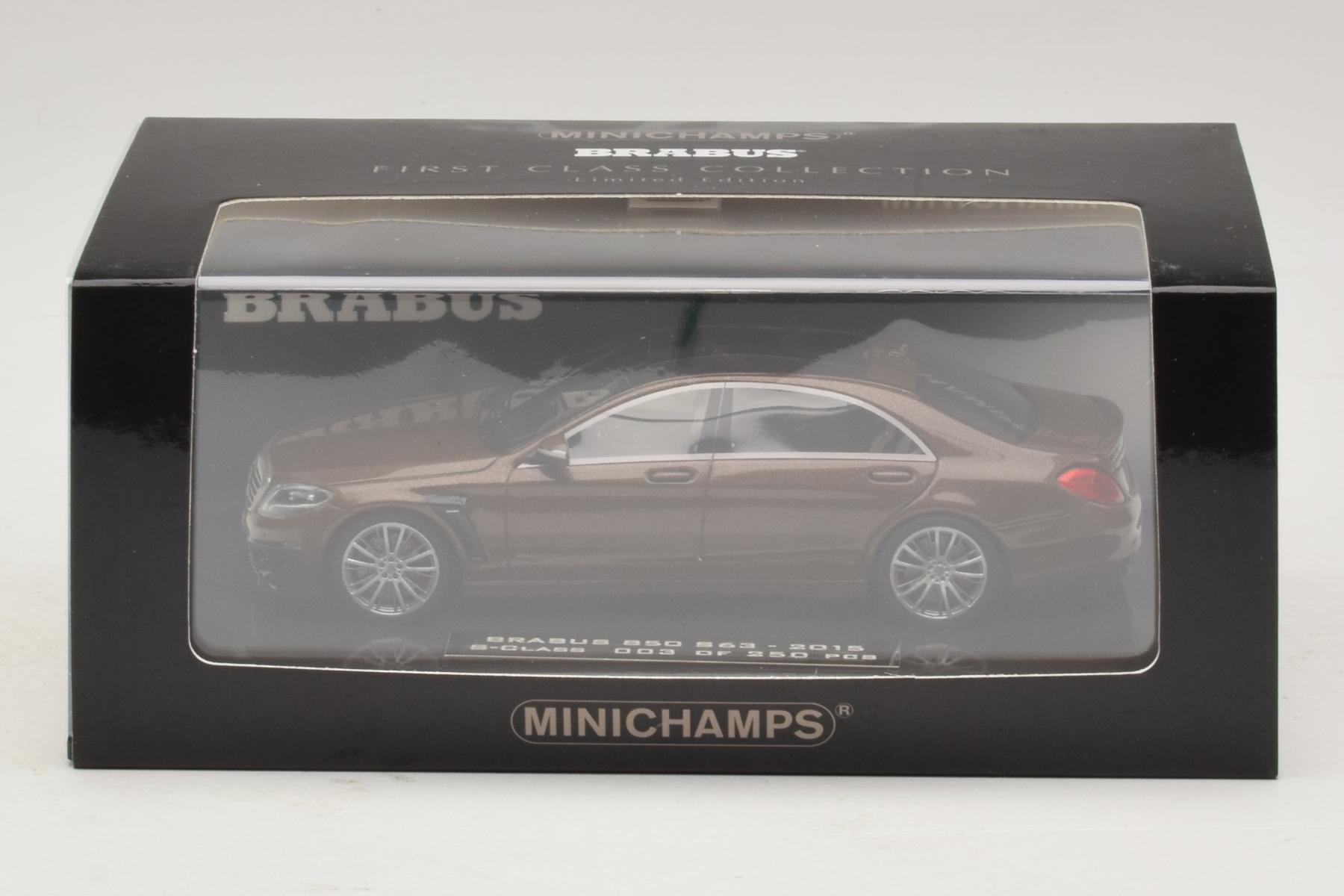 Minichamps Mercedes Brabus 850 S63 1:43 Brown Metallic