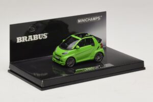 Mercedes Brabus Ultimate 120 Cabriolet Green Minichamps 1:43 437032731 Diecast - image 2 of 5