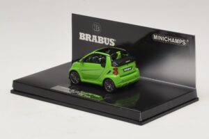 Mercedes Brabus Ultimate 120 Cabriolet Green Minichamps 1:43 437032731 Diecast - image 3 of 5