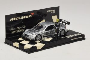 Mercedes C203 DTM Team McLaren Mercedes MP4-98T Mika & Erja Hakkinen Lapland 17 April 2000 Minichamps 1:43 530984378-P1 Dieca - image 2 of 4