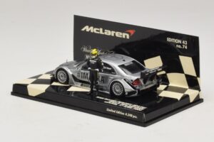 Mercedes C203 DTM Team McLaren Mercedes MP4-98T Mika & Erja Hakkinen Lapland 17 April 2000 Minichamps 1:43 530984378-P1 Dieca - image 3 of 4