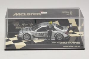 Mercedes C203 DTM Team McLaren Mercedes MP4-98T Mika & Erja Hakkinen Lapland 17 April 2000 Minichamps 1:43 530984378-P1 Dieca - image 4 of 4