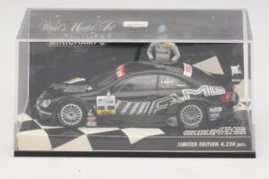 Mercedes CLK DTM #2 J. Alesi First DTM Podium Finish Hockenheim 2002 Minichamps 1:43 400023292 Diecast - image 4 of 4