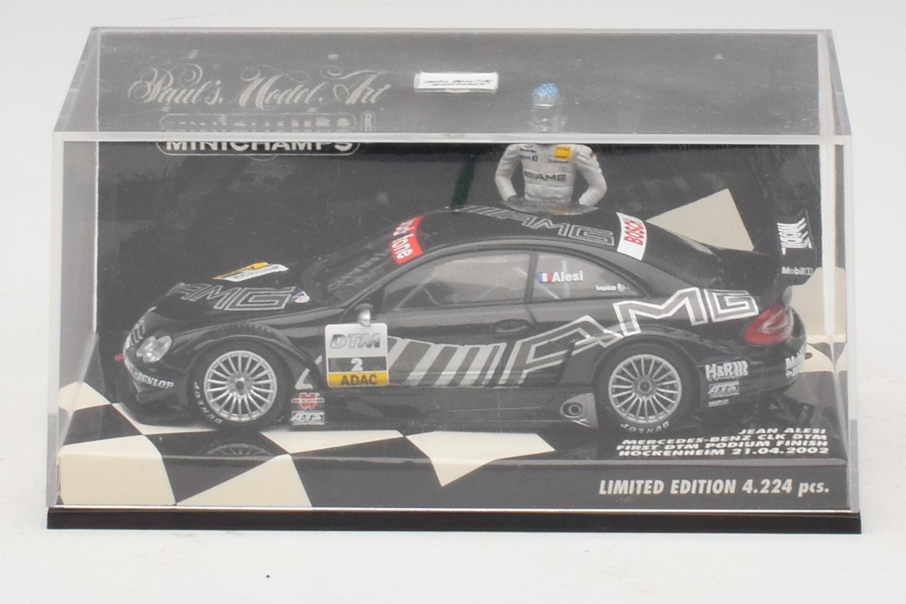 Minichamps Mercedes CLK-DTM Alesi Hockenheim 2002 1:43