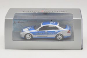 Mercedes E-Class #19 Team Michelin Rally Paris-Peking 2007 Minichamps 1:43 B66962269 Diecast - image 5 of 5