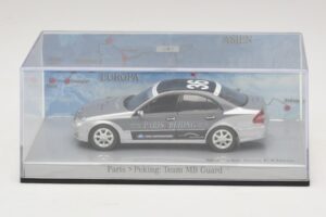 Mercedes E-Class #36 Team MB Guard Rally Paris-Peking 2007 Minichamps 1:43 B66962270 Diecast - image 4 of 5