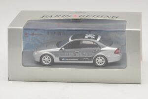 Mercedes E-Class #36 Team MB Guard Rally Paris-Peking 2007 Minichamps 1:43 B66962270 Diecast - image 5 of 5