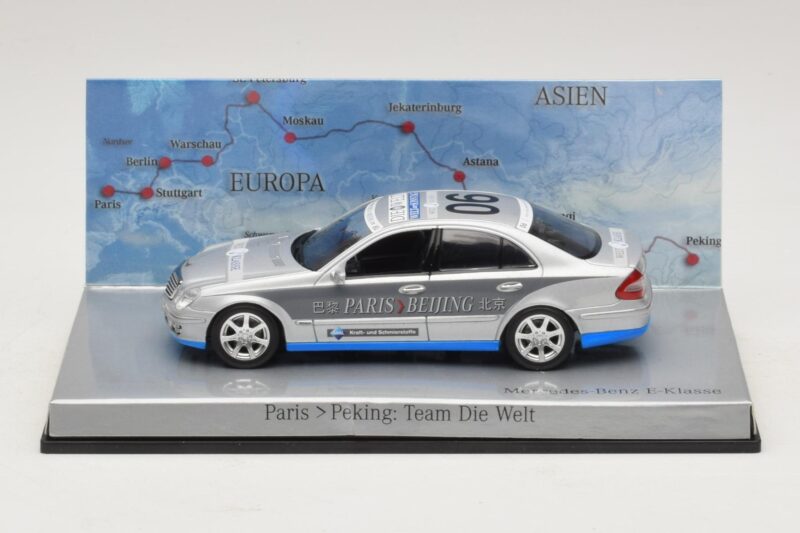 Mercedes E-Class #6 Team Die Welt Rally Paris-Peking 2007 Minichamps 1:43 Mercedes E-Class #6 Team Die Welt Rally Paris-Peking 2007 Minichamps 1:43 B66962262 Diecast