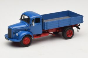 Mercedes L 3500 Tipper Truck Blue Red Minichamps 1:43 439350004 Diecast