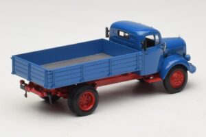 Mercedes L 3500 Tipper Truck Blue Red Minichamps 1:43 439350004 Diecast - image 2 of 6
