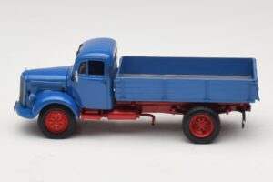 Mercedes L 3500 Tipper Truck Blue Red Minichamps 1:43 439350004 Diecast - image 3 of 6
