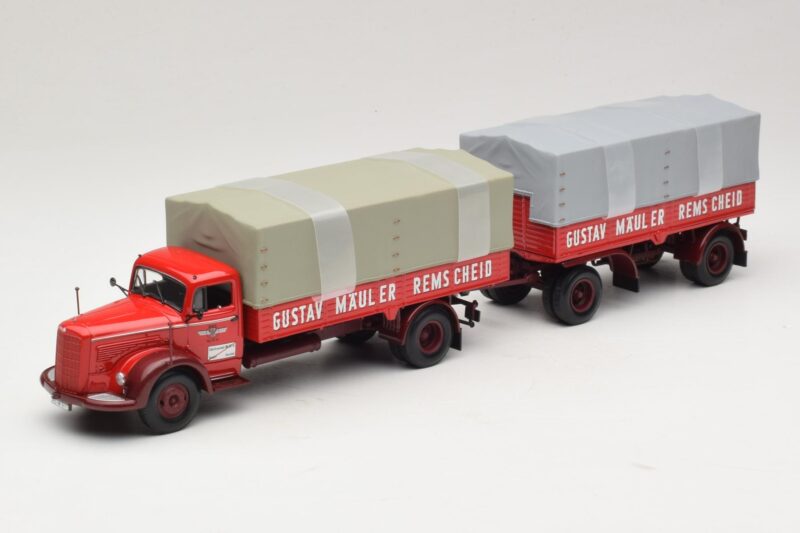 Mercedes L315 Pritschenzug Gustav Mauler Minichamps 1:43 Mercedes L315 Pritschenzug Gustav Mauler Minichamps 1:43 499034720 Diecast