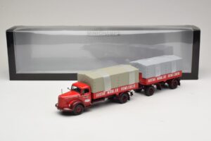 Mercedes L315 Pritschenzug Gustav Mauler Minichamps 1:43 499034720 Diecast - image 6 of 6