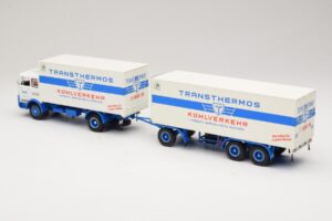 Mercedes LP1624 Kühlzug Transthermos Minichamps 1:43 499034840 Diecast - image 5 of 6