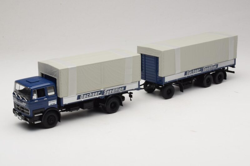 Mercedes LP1624 Pritschenzug Dachser Minichamps 1:43 Mercedes LP1624 Pritschenzug Dachser Minichamps 1:43 499034821 Diecast