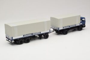 Mercedes LP1624 Pritschenzug Dachser Minichamps 1:43 499034821 Diecast - image 2 of 6