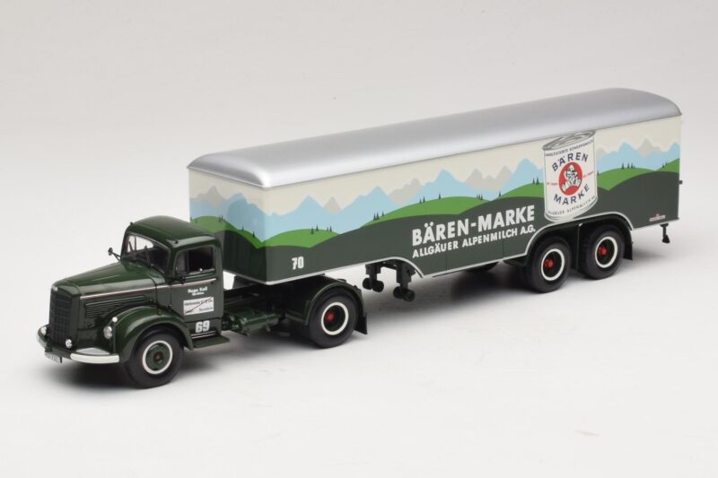 Mercedes LS315 Koffersattelzug Bärenmarke Minichamps 1:43 Mercedes LS315 Koffersattelzug Bärenmarke Minichamps 1:43 499034780 Diecast