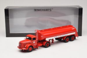 Mercedes LS315 Tanksattelzug Esso Minichamps 1:43 499034770 Diecast - image 6 of 6