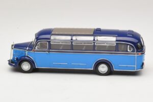 Mercedes O 3500 Bus Light Blue Dark Blue Minichamps 1:43 439360011 Diecast - image 3 of 6