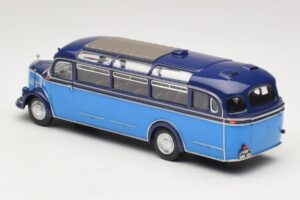 Mercedes O 3500 Bus Light Blue Dark Blue Minichamps 1:43 439360011 Diecast - image 5 of 6