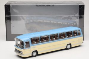 Mercedes O302 Blue Cream Minichamps 1:43 439035181 Diecast - image 6 of 6