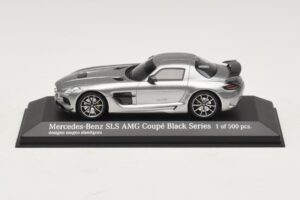 Mercedes SLS AMG C197 Black Series Grey Metallic Minichamps 1:43 437033024 Diecast