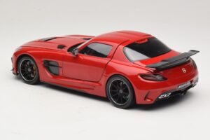 Mercedes SLS AMG C197 Black Series Red Minichamps 1:18 110033022 Diecast - image 7 of 8