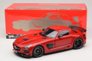 Mercedes SLS AMG C197 Black Series Red Minichamps 1:18 110033022 Diecast - image 8 of 8