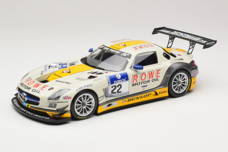 Mercedes SLS AMG GT3 #22 Graf / Jager Rowe Racing 24 Hours of Nurburgring 2013 Minichamps 1:18 Mercedes SLS AMG GT3 #22 Graf / Jager Rowe Racing 24 Hours of Nurburgring 2013 Minichamps 1:18 151133122 Diecast