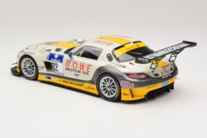 Mercedes SLS AMG GT3 #22 Graf / Jager Rowe Racing 24 Hours of Nurburgring 2013 Minichamps 1:18 151133122 Diecast - image 5 of 6